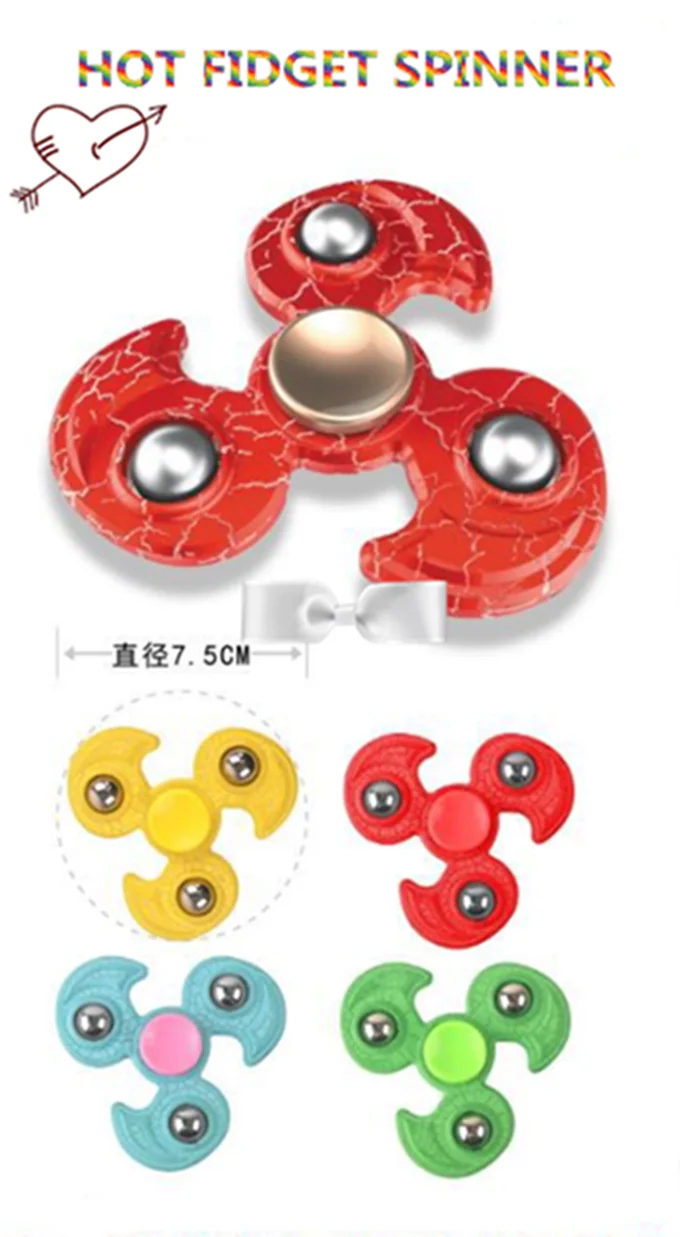 Cheap Plastic Fidget Spinner Toys with Good Quality