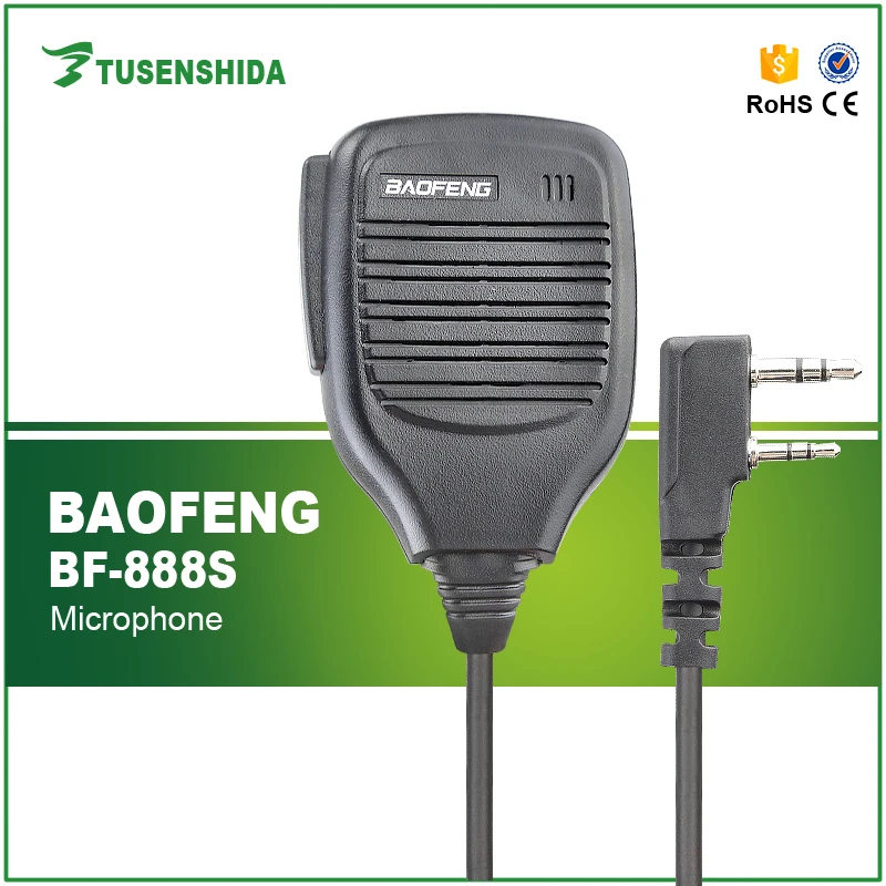 Intercom Speaker Microphone for Walkie Talkie baofeng BF-UV5R