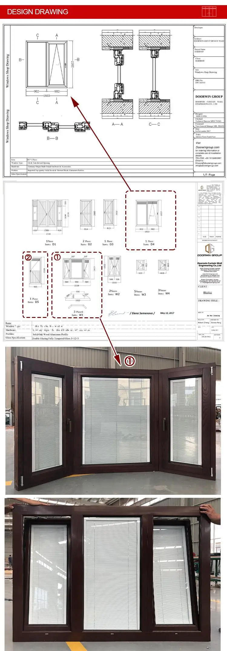 Aluminum frame tempered glass sliding door patio lift-sliding