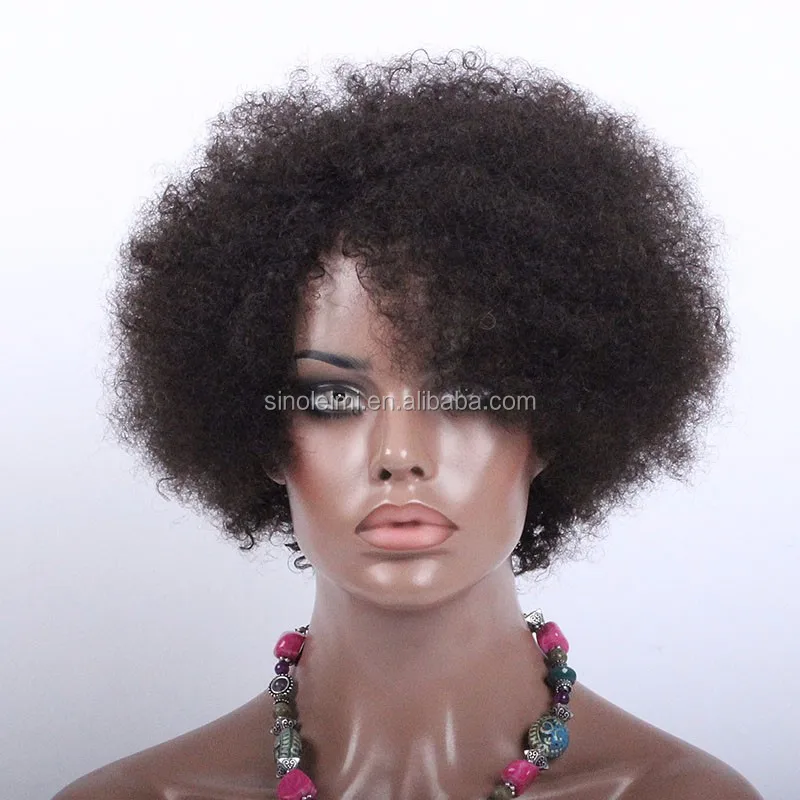 Black person top quality Brazilian hair afro kinky curl full lace wig free shipping
Black person top quality Brazilian hair afro kinky curl full lace wig free shipping