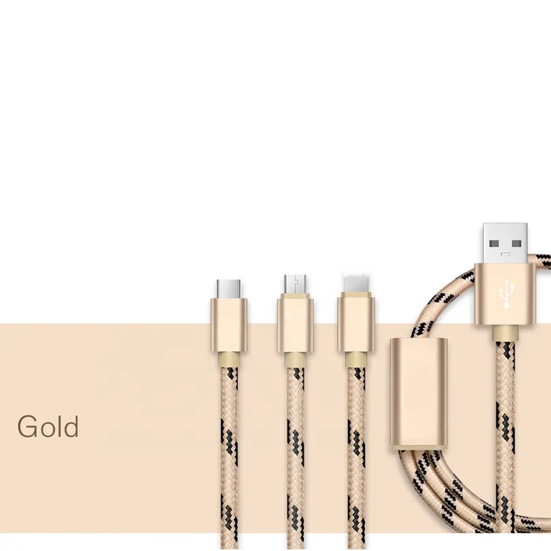 3 in 1 Usb Cable 1ft Multiple USB Charging Cord Nylon Braided Multiple Universal Type C Usb Cableble, Colorful
3 in 1 Usb Cable 1ft Multiple USB Charging Cord Nylon Braided Multiple Universal Type C Usb Cableble, Colorful