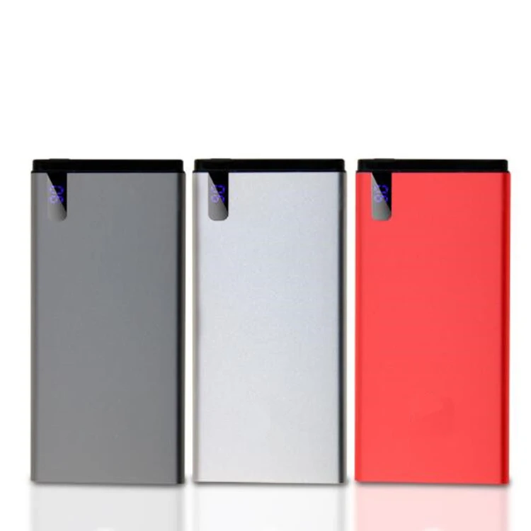 Ultra thin Portable power bank 8000mAh 2 usb with LCD indication - ANKUX.COM