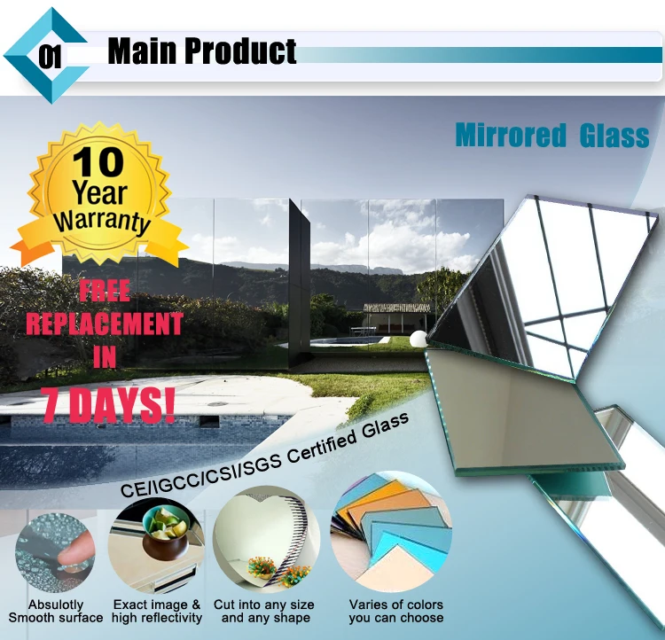 One Way Mirror Glass/ Tempered Glass Mirror Buy Glass Mirror,Tempered