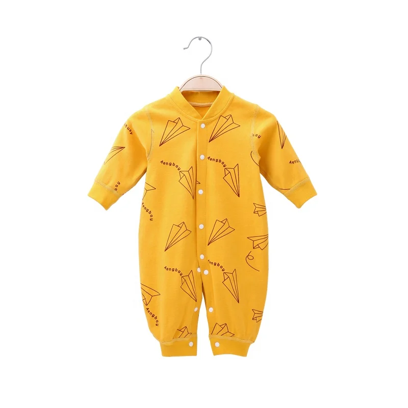 Aengbay baby girl grows winter long sleeve paper plan print newborn infant romper baby toddler clothes, Yellow
Aengbay baby girl grows winter long sleeve paper plan print newborn infant romper baby toddler clothes, Yellow