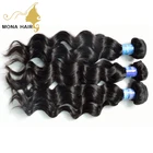 Brazilian hair 4 bundles virgin hair no grey hair