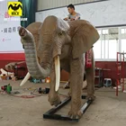 HLT's Hot Sale decorative animatronic elephant in amusement park or outside or zoo