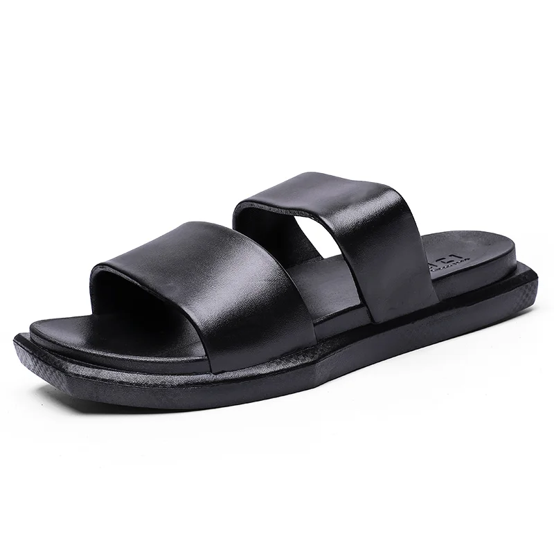 YT shoes Solid Black Or White Slippers For Men Soft Rubber Sole Open Toe Non-slip Wear Resisting Outdoor Shoes
YT shoes Solid Black Or White Slippers For Men Soft Rubber Sole Open Toe Non-slip Wear Resisting Outdoor Shoes