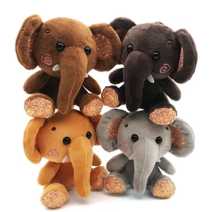 custom made cute soft little elephant plush stuffed animal toys