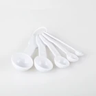 1ml, 2.5ml, 5ml, 10ml, 15ml plastic measuring spoon/scoop