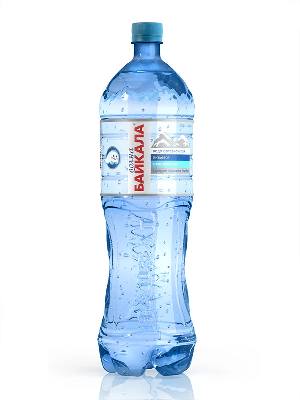 1,5 L Pure Baikal Drinking Water (aerated)