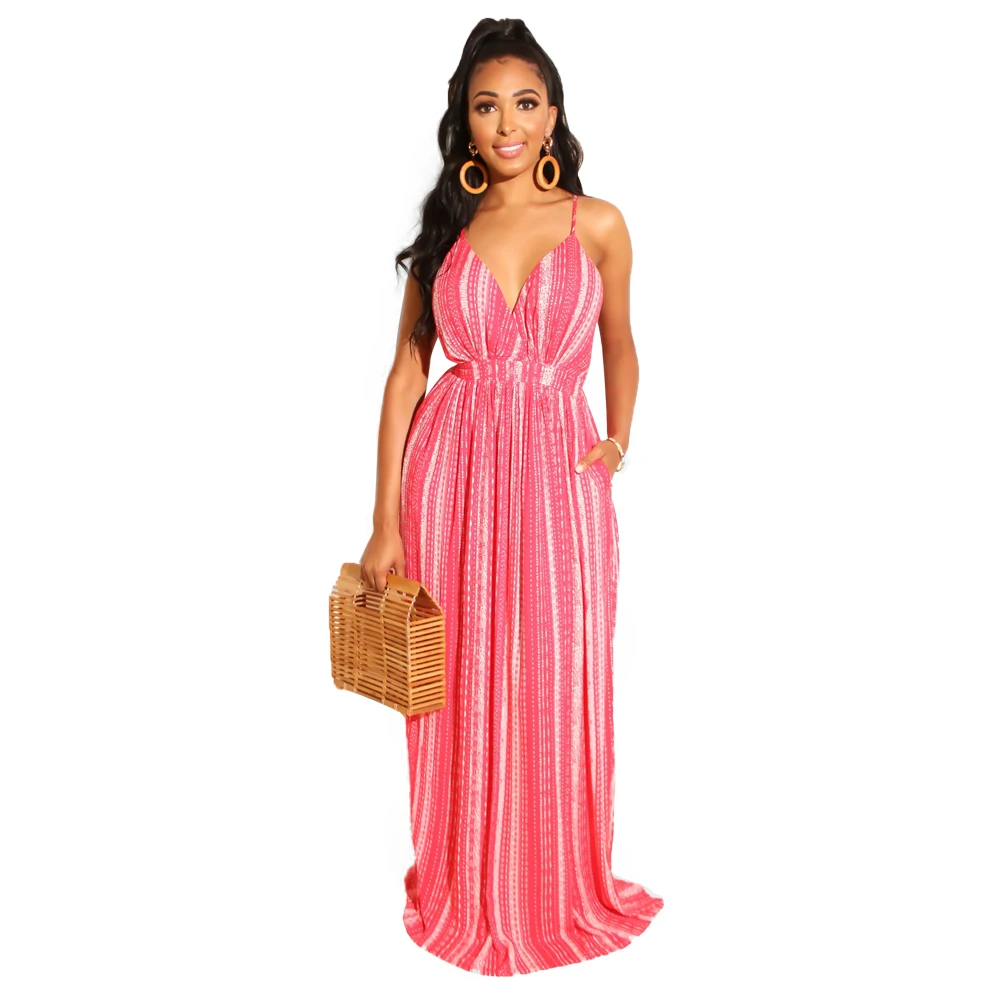Wholesale woman strap deep v neck sleeveless backless maxi dresses sexy dresses women lady
Wholesale woman strap deep v neck sleeveless backless maxi dresses sexy dresses women lady