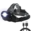 2020 New Product Most Powerful Zoomable Head Lamp Light Torch, USB Rechargeable Led Headlamp XHP50