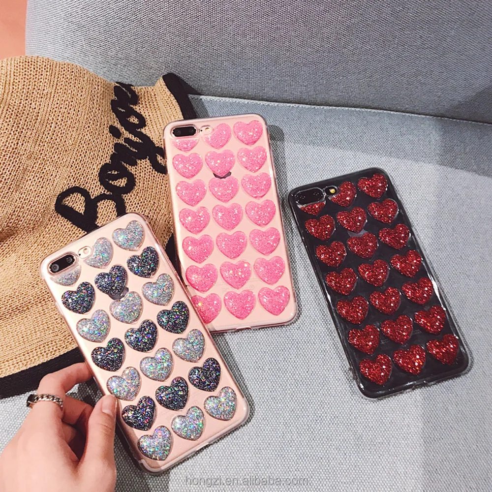 Phone Case For iPhone 6 6S 7 7 Plus Hot Glitter Powder LOVE Heart Transparent Soft TPU Phone Back Cover Cases Best Gifts case
Phone Case For iPhone 6 6S 7 7 Plus Hot Glitter Powder LOVE Heart Transparent Soft TPU Phone Back Cover Cases Best Gifts case