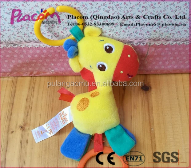 placom giraffe plush cartoon baby toy stuffed soft beautiful