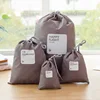 Non Woven Waterproof Laundry Sport Gift Cosmetic Bundle Pocket Backpack Custom Canvas Nylon Polyester Cotton Drawstring Bag