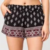 OEM Summer Geometric Print Beach Ladies Board Swim Womens Shorts Trunks