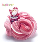 Christmas super light clay snow putty sand slime DIY colorful slime for kids