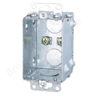 1104-K 3"X2" Flush mounted electric outlet box