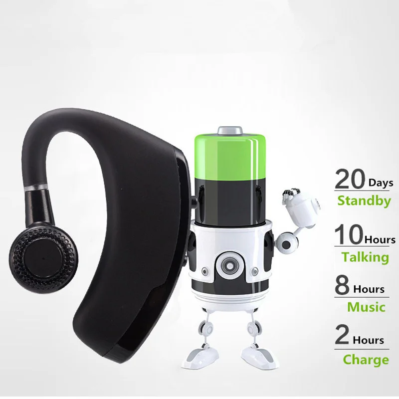V9 Sport Earphone,True Wireless Single Business Earbud,Voice Control Call Driver Headset,Rotate With Mic Support OEM/ODM - ANKUX.COM