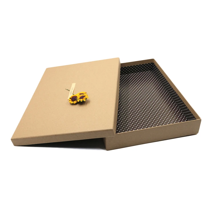 recycle feature paper gift packaging box