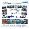Complete plastic bottle washing recycling machine/line/production