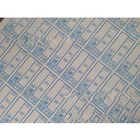 Colourful blank border eggshell stickers,10x6cm size blank arts graffiti sticker