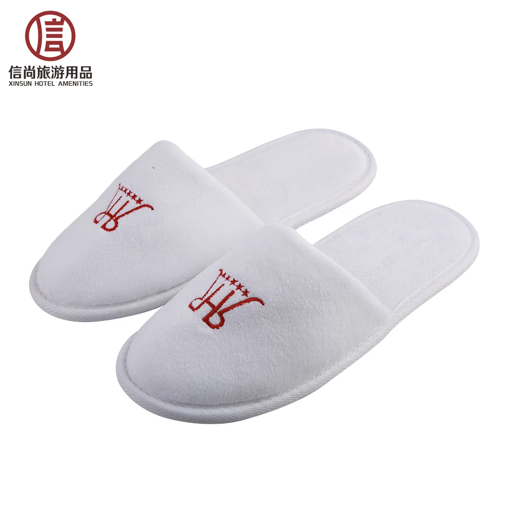 hotel slippers with logo