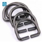 Top quality Clip Buckle hardware nickel free metal removeable d-ring accessories for shoes
