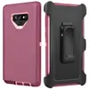 4 in 1 Rugged Heavy Duty Belt Clip Holster Kickstand Shockproof Protective Case Cover For Samsung Galaxy Note 9