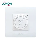 Hot Sale Fan Speed Controller 3 Speed Rotary Fan Dimmer Switch
