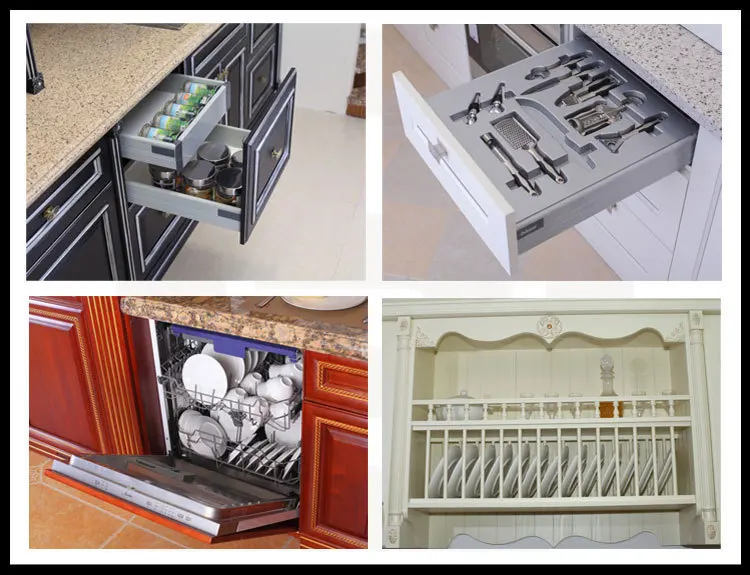 Casas Prefabricadas De Madera De China De Gabinete De Cocina Modular