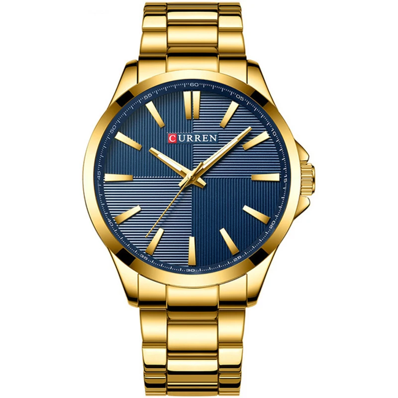 

CURREN 8322 Men Watches Luxury Brand Stainless Steel Fashion Business Mens Watch Wristwatch Man Clock Waterproof Relojes