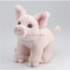 Professional Stuffed plush animal toys imitation lifelike pig soft cute cheap plush pig toy