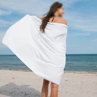 100% cotton fabric hotel white towels bath set for luxury hotel