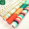 rolling paper hot stamping sliver in color roll paper gift wrap