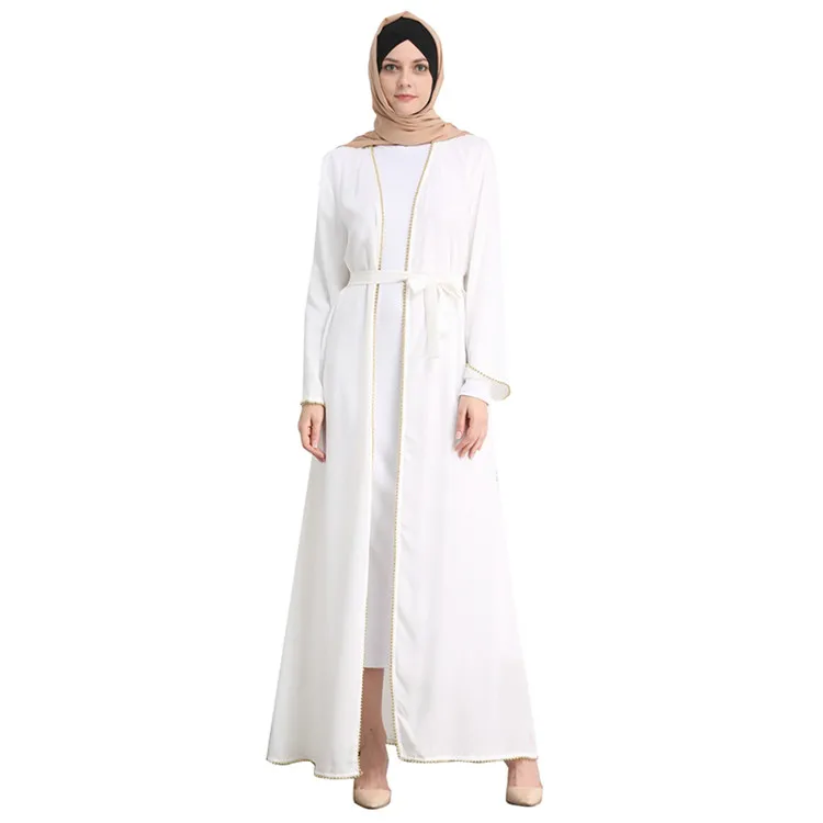2019 Latest Morocan Style Islaimc Long Maxi Abaya Fashion Islamic Clothing Long Sleeves Dubai Abaya, Black,white,brown
2019 Latest Morocan Style Islaimc Long Maxi Abaya Fashion Islamic Clothing Long Sleeves Dubai Abaya, Black,white,brown