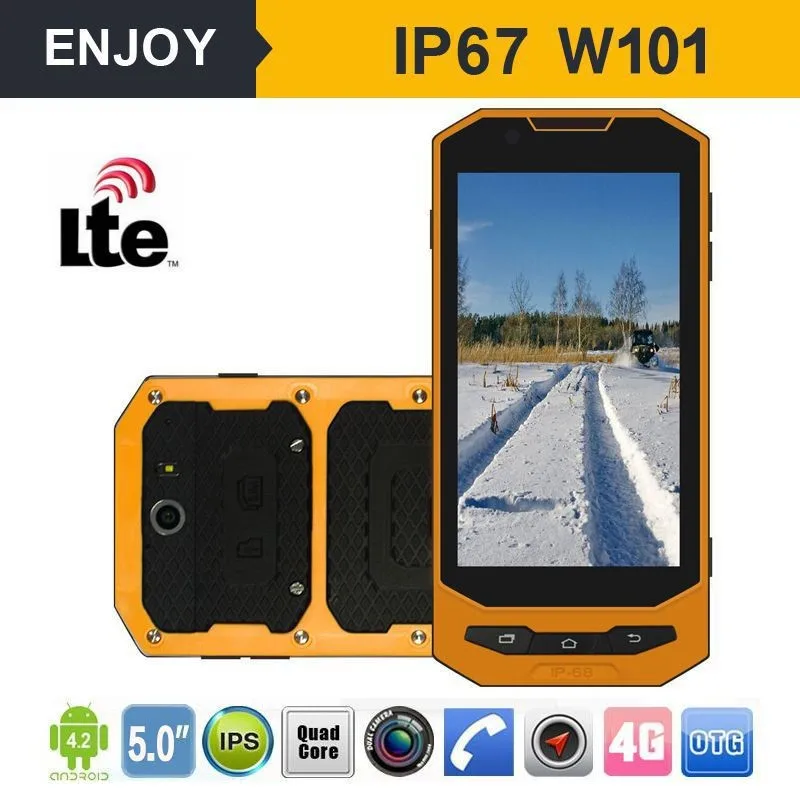 Enjoy W101 PTT 5 inch Gorilla 2GB RAM/16GB ROM 8.0MP Camera MTK6735 Quad Core cheap nfc mobile phone