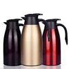 Wholesale Promotion Gift mocha pot metal Teapot stainless steel Coffee Pot 1100ml