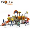 YIQILE YQL-0200062 plastic outdoor playground for kindergarten