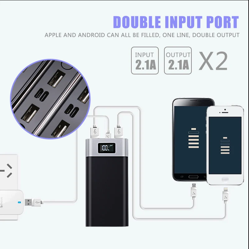 Allowed on Planes Power bank Li-polymer Battery Power bank wallet HOT sale power bank - ANKUX.COM