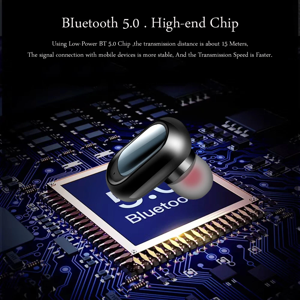 MaPan Cheap Free Shipping HD Call Stereo Music TWS Hifi Wireless Bluetooth earphone - ANKUX.COM