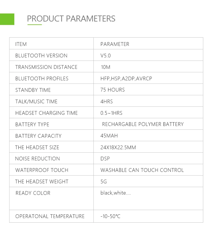 2019 Earteana TWS P10 SXP Newest In-Ear Wireless Bluetooth Earbuds with 3500 mAh power bank, LED Battery Display - ANKUX.COM