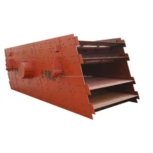High Efficiency Triple Deck Vibrating Screen For Crusher Plant