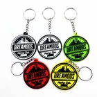 Cheap Customized Design Silicone Rubber PVC Key chain custom embossed 3D soft pvc keychain for wholesale