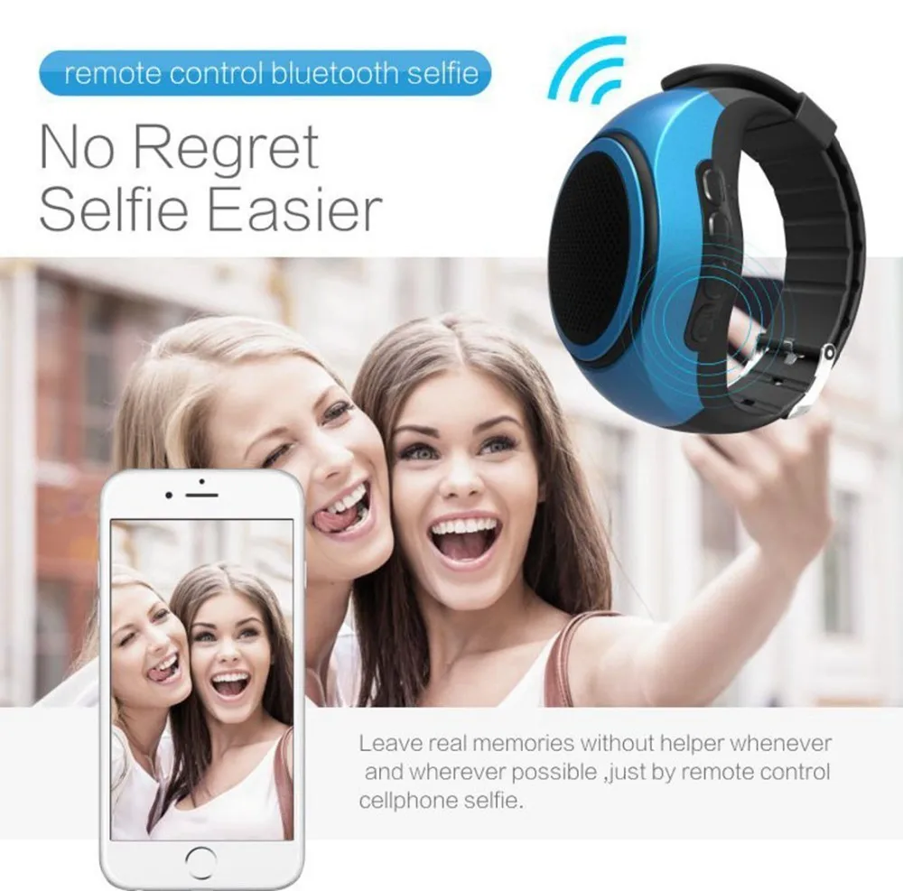 Wrist Watch Music Player, BT Wristband Speaker, MP3 Music Player Support Hands-free Call Self-timer - ANKUX.COM