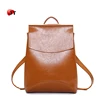 Fashion Women Leather College Backpack School Bag Traveling Student Backpack For Girls