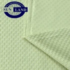 100% coolpass dry fit polyester double check knit garment fabric for badminton cloth