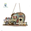 ceramic bird house with Decorative Birdhouse & Home Decoration All Weather