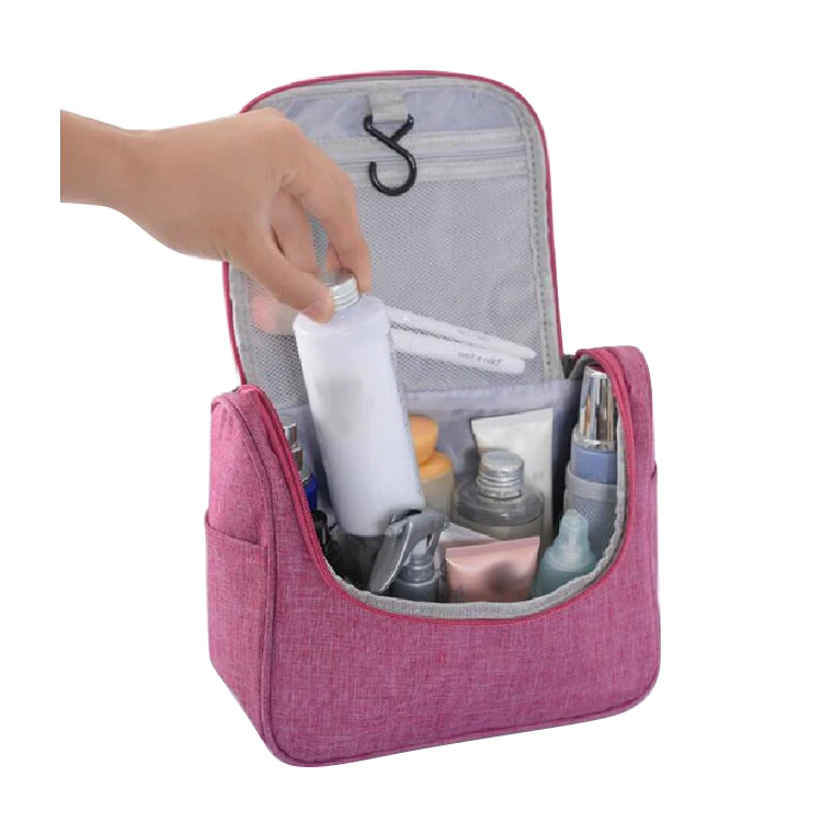Travel Toiletry Bag Waterproof Zip Organizer Hanging Women Cosmetic Bag Makeup Pouch, Customized
Travel Toiletry Bag Waterproof Zip Organizer Hanging Women Cosmetic Bag Makeup Pouch, Customized