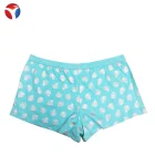 Eco-Friendly Breathable Knit Custom Print Cotton Women Sexy Underwear